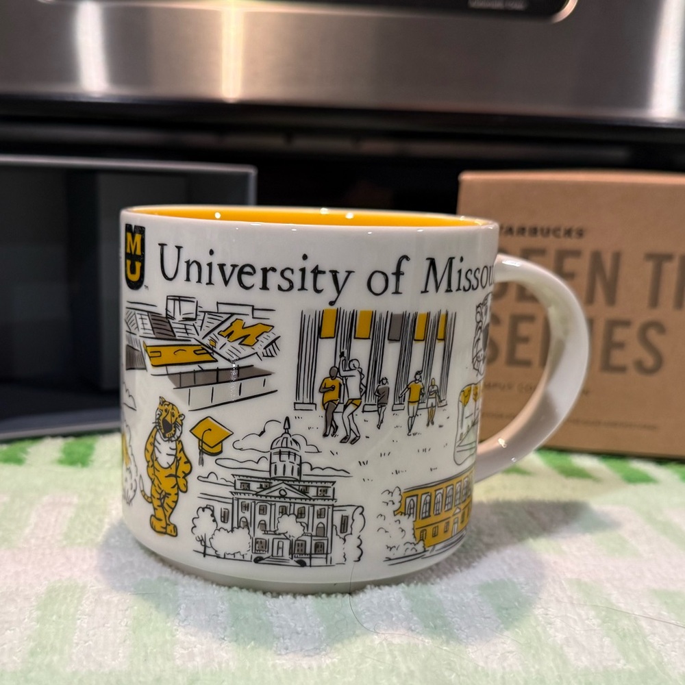New Starbucks Been There Series Campus Collection Mug, University of Missouri